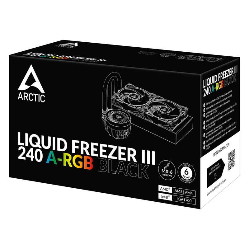 Arctic chladič CPU Liquid Freezer III 240 A-RGB Arctic chladič CPU Liquid Freezer III 240 A-RGB