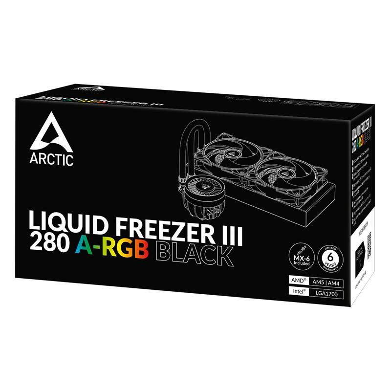 Arctic chladič CPU Liquid Freezer III 280 A-RGB Arctic chladič CPU Liquid Freezer III 280 A-RGB