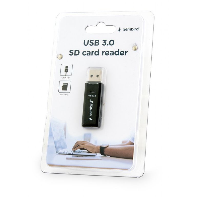 Čítačka kariet USB 3.0, mini design, UHB-CR3-01, GEMBIRD Čítačka kariet USB 3.0, mini design, UHB-CR3-01, GEMBIRD