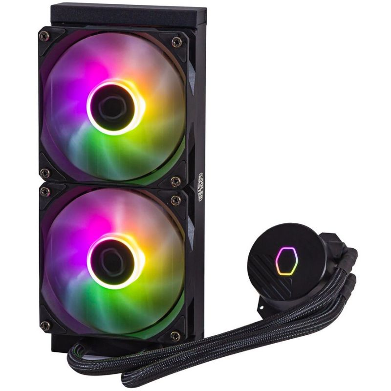 COOLER MASTER Liquid cooler CPU MasterLiquid ML240L Core ARGB COOLER MASTER Liquid cooler CPU MasterLiquid ML240L Core ARGB