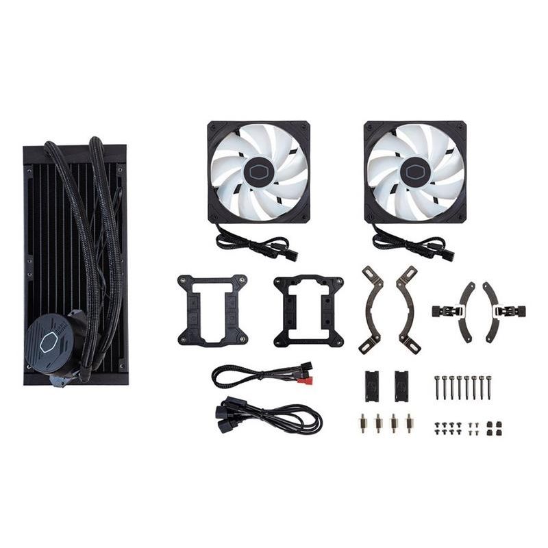COOLER MASTER Liquid cooler CPU MasterLiquid ML240L Core ARGB COOLER MASTER Liquid cooler CPU MasterLiquid ML240L Core ARGB