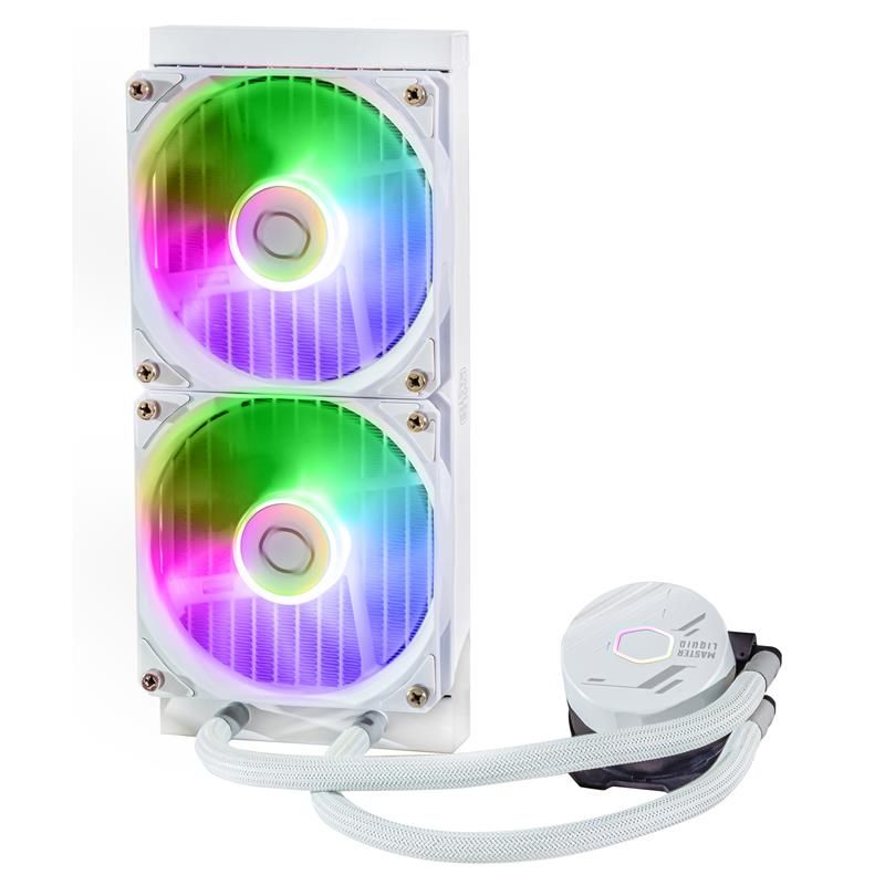 COOLER MASTER Liquid cooler CPU MasterLiquid ML240L Core ARGB V2 White COOLER MASTER Liquid cooler CPU MasterLiquid ML240L Core ARGB V2 White