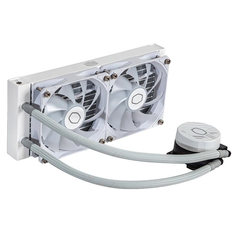 COOLER MASTER Liquid cooler CPU MasterLiquid ML240L Core ARGB V2 White COOLER MASTER Liquid cooler CPU MasterLiquid ML240L Core ARGB V2 White