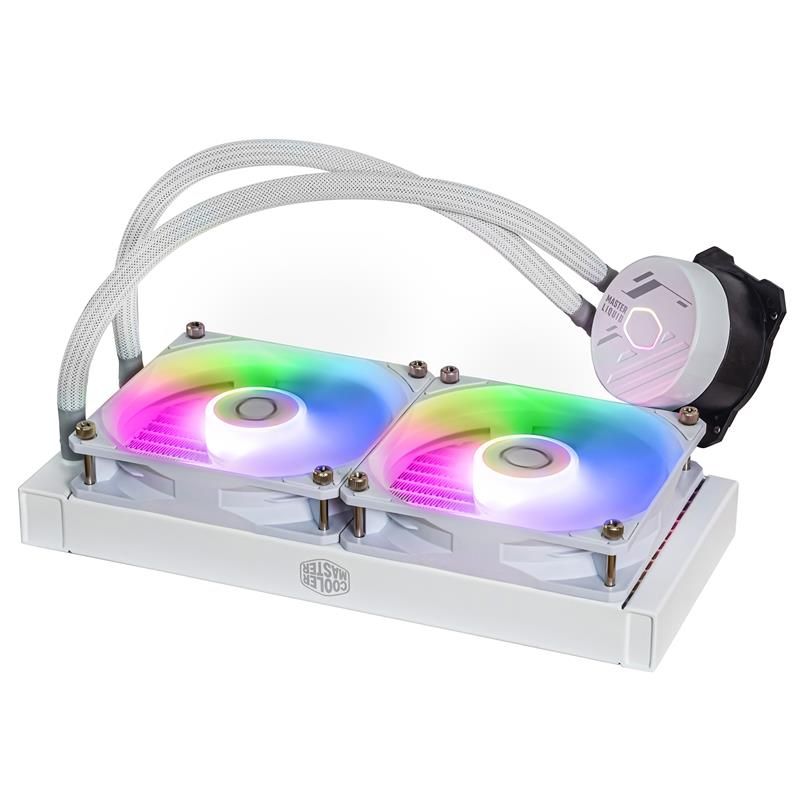 COOLER MASTER Liquid cooler CPU MasterLiquid ML240L Core ARGB V2 White COOLER MASTER Liquid cooler CPU MasterLiquid ML240L Core ARGB V2 White