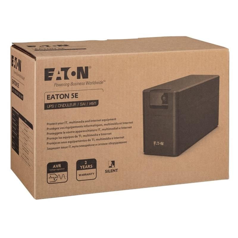 EATON UPS 1/1fáza 550VA/300W, 5E 550I, G2, vstup: C14, výstupy: (4) C13, Tower
