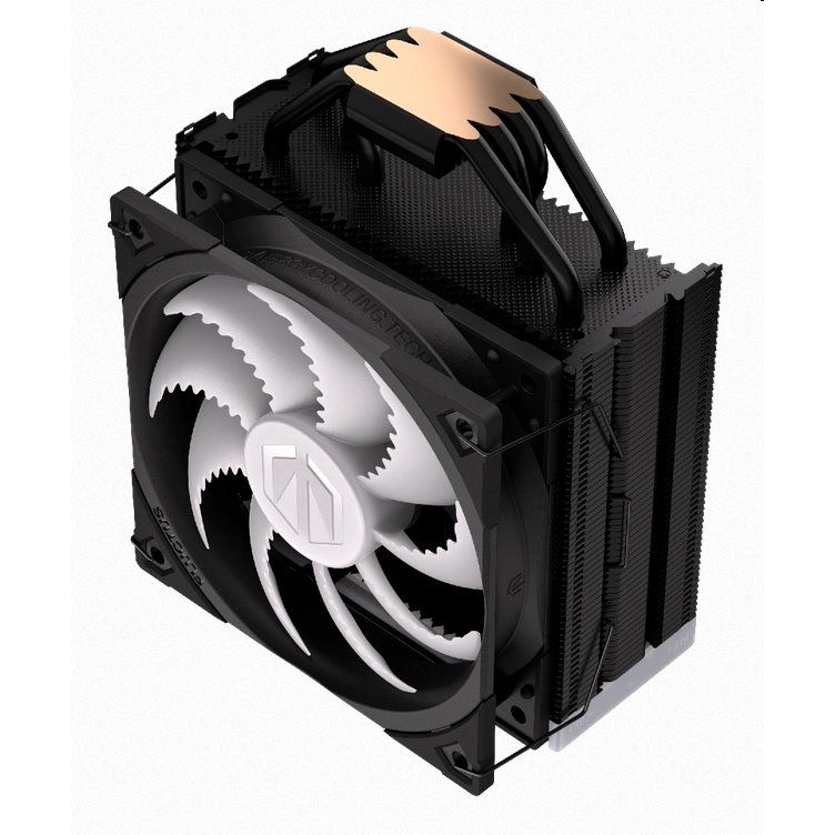 ENDORFY chladič CPU Fera 5 Black ARGB / ultratichý/ 120mm fan/ 4 heatpipes / PWM/ pre Intel a AMD ENDORFY chladič CPU Fera 5 Black ARGB / ultratichý/ 120mm fan/ 4 heatpipes / PWM/ pre Intel a AMD