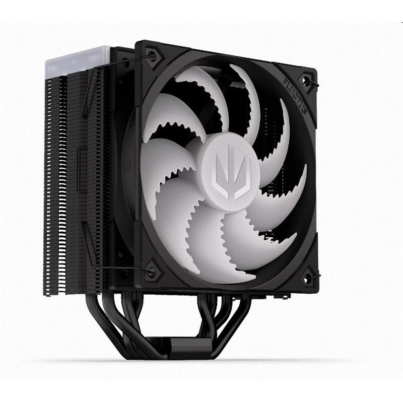 ENDORFY chladič CPU Fera 5 Black ARGB / ultratichý/ 120mm fan/ 4 heatpipes / PWM/ pre Intel a AMD ENDORFY chladič CPU Fera 5 Black ARGB / ultratichý/ 120mm fan/ 4 heatpipes / PWM/ pre Intel a AMD