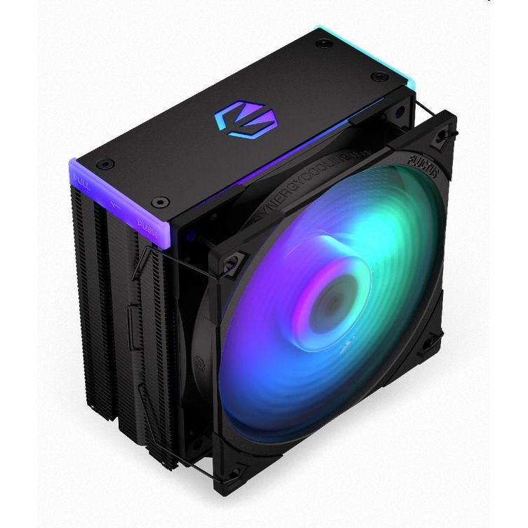 ENDORFY chladič CPU Fera 5 Black ARGB / ultratichý/ 120mm fan/ 4 heatpipes / PWM/ pre Intel a AMD ENDORFY chladič CPU Fera 5 Black ARGB / ultratichý/ 120mm fan/ 4 heatpipes / PWM/ pre Intel a AMD