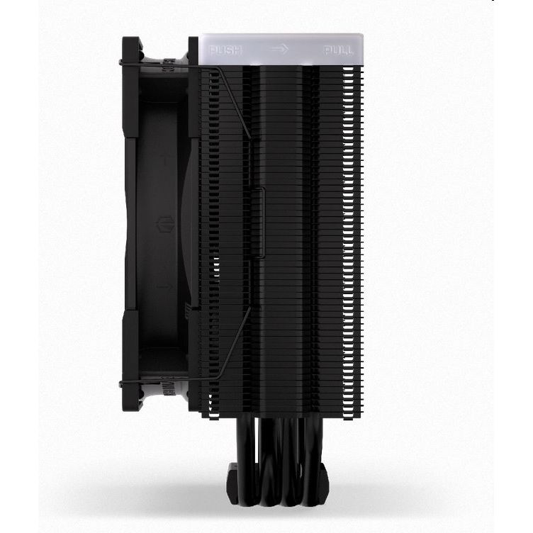 ENDORFY chladič CPU Fera 5 Black ARGB / ultratichý/ 120mm fan/ 4 heatpipes / PWM/ pre Intel a AMD ENDORFY chladič CPU Fera 5 Black ARGB / ultratichý/ 120mm fan/ 4 heatpipes / PWM/ pre Intel a AMD