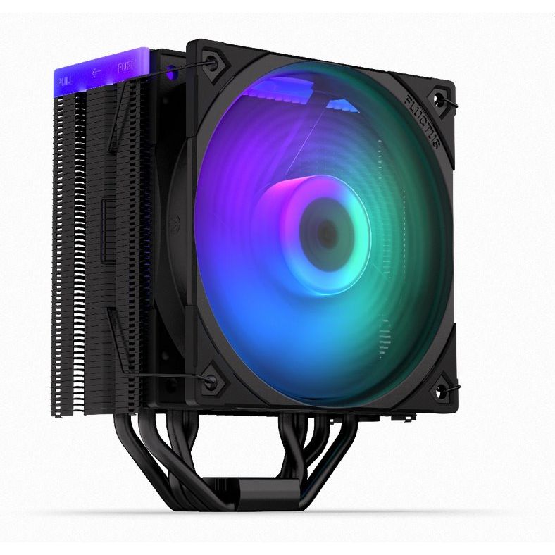 ENDORFY chladič CPU Fera 5 Black ARGB / ultratichý/ 120mm fan/ 4 heatpipes / PWM/ pre Intel a AMD ENDORFY chladič CPU Fera 5 Black ARGB / ultratichý/ 120mm fan/ 4 heatpipes / PWM/ pre Intel a AMD