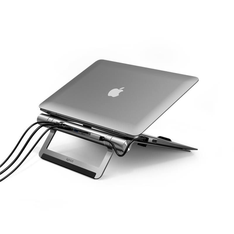 EPICO 8in1 HUB with Macbook Stand EPICO 8in1 HUB with Macbook Stand