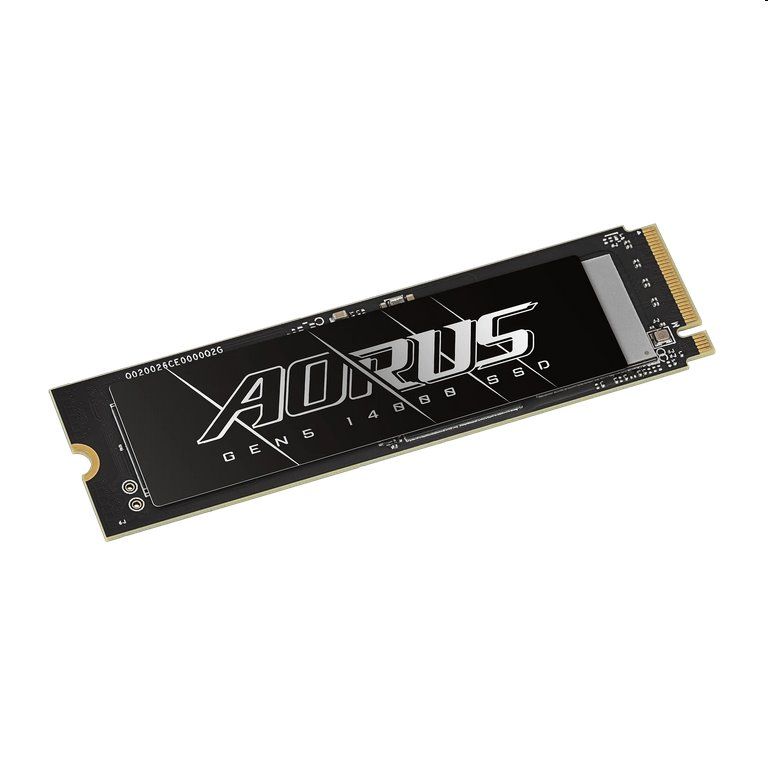 Gigabyte AORUS 12000 SSD 1TB M.2 NVMe Gen5, HeatSink 11700/9500 MBps Gigabyte AORUS 12000 SSD 1TB M.2 NVMe Gen5, HeatSink 11700/9500 MBps