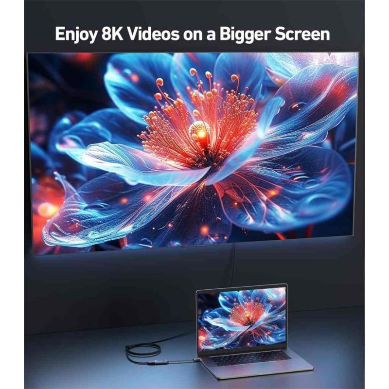 PremiumCord adaptér USB-C na DisplayPort DP1.4 8K@60Hz / 4k@120Hz PremiumCord adaptér USB-C na DisplayPort DP1.4 8K@60Hz / 4k@120Hz