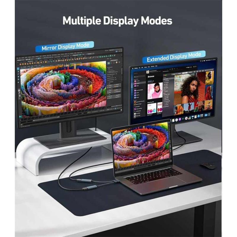 PremiumCord Adaptér USB-C na HDMI 8K @ 60Hz, 4K@144Hz Aluminium PremiumCord Adaptér USB-C na HDMI 8K @ 60Hz, 4K@144Hz Aluminium