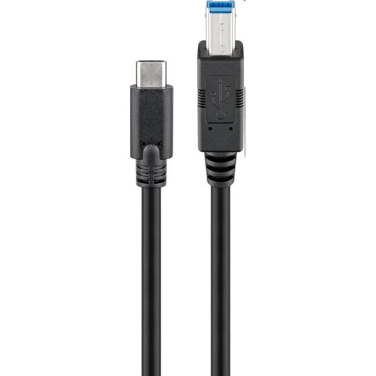 PremiumCord Kabel USB 3.2 konektor C/male - USB 3.0 konektor B/male, 1m PremiumCord Kabel USB 3.2 konektor C/male - USB 3.0 konektor B/male, 1m