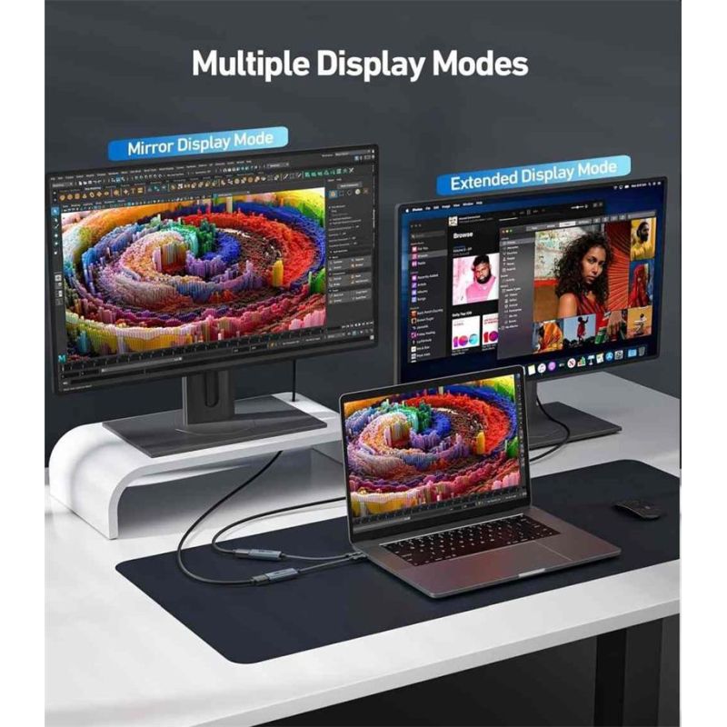 PremiumCord Převodník USB-C na HDMI, rozlíšenie 4K@60Hz a FULL HD 1080p, kovové puzdro PremiumCord Převodník USB-C na HDMI, rozlíšenie 4K@60Hz a FULL HD 1080p, kovové puzdro