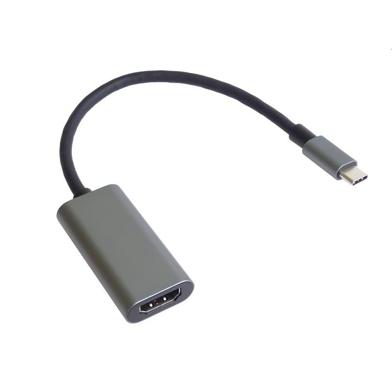 PremiumCord Převodník USB-C na HDMI, rozlíšenie 4K@60Hz a FULL HD 1080p, kovové puzdro PremiumCord Převodník USB-C na HDMI, rozlíšenie 4K@60Hz a FULL HD 1080p, kovové puzdro