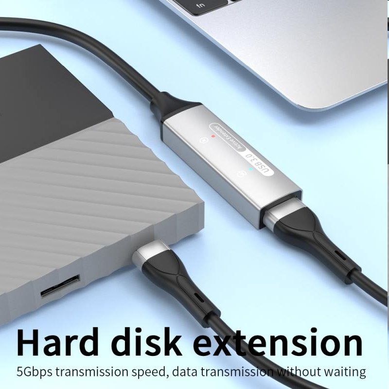 PremiumCord USB 3.2 repeater a predlžovací kábel Male-Female, 5Gbps Aluminium 20m PremiumCord USB 3.2 repeater a predlžovací kábel Male-Female, 5Gbps Aluminium 20m