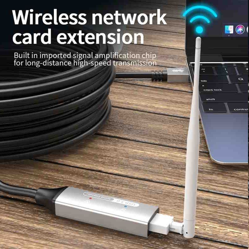 PremiumCord USB 3.2 repeater a predlžovací kábel Male-Female, 5Gbps Aluminium 5m PremiumCord USB 3.2 repeater a predlžovací kábel Male-Female, 5Gbps Aluminium 5m