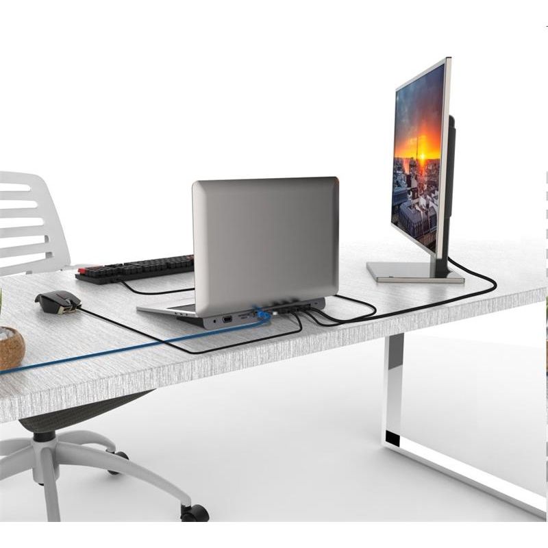 PremiumCord USB-C Full Size MST Dokovacia stanica vhodná pod notebook PremiumCord USB-C Full Size MST Dokovacia stanica vhodná pod notebook