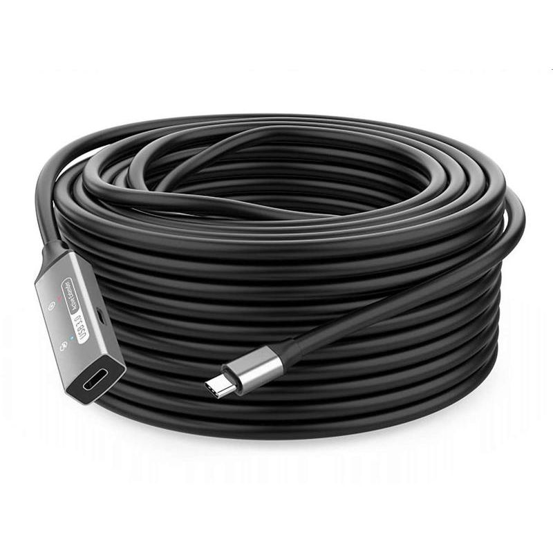 PremiumCord USB-C repeater a predlžovací kábel Male-Female, 5Gbps Aluminium 5m PremiumCord USB-C repeater a predlžovací kábel Male-Female, 5Gbps Aluminium 5m