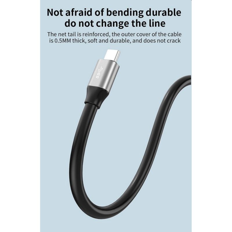 PremiumCord USB-C repeater a predlžovací kábel Male-Female, 5Gbps Aluminium 5m PremiumCord USB-C repeater a predlžovací kábel Male-Female, 5Gbps Aluminium 5m