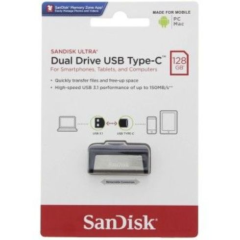 SanDisk Ultra Dual Drive 128GB USB Type-C SanDisk Ultra Dual Drive 128GB USB Type-C
