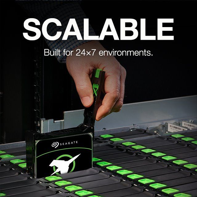 Seagate EXOS X24 Enterprise HDD 24TB 512e/4kn SATA SED Seagate EXOS X24 Enterprise HDD 24TB 512e/4kn SATA SED