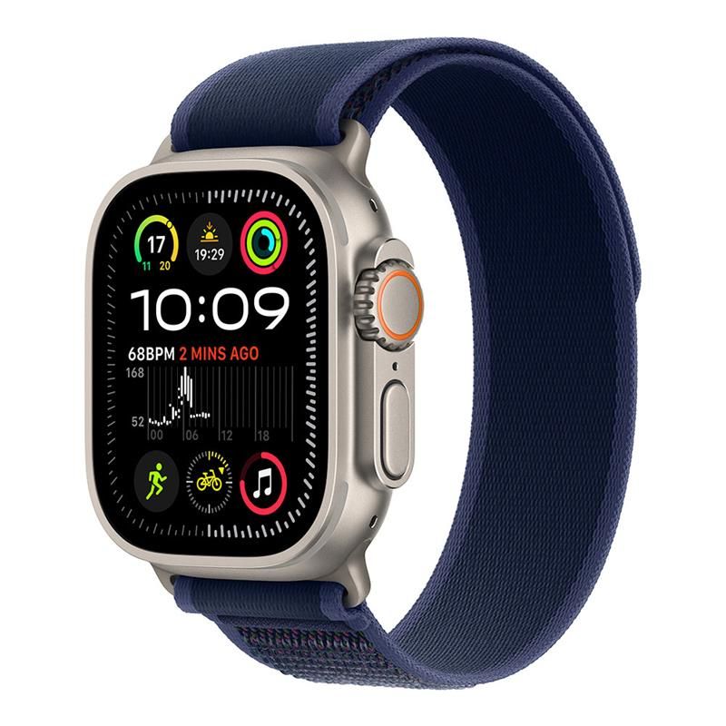 Apple Watch Ultra 2 GPS + Cellular 49mm Natural Titanium Case with Blue Trail Loop - S/M *rozbalené* Apple Watch Ultra 2 GPS + Cellular 49mm Natural Titanium Case with Blue Trail Loop - S/M *rozbalené*