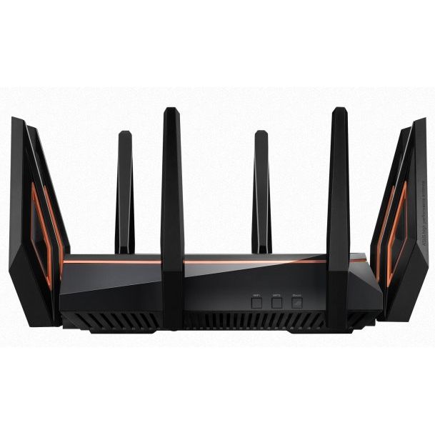 ASUS ROG Rapture GT-AXE11000 Tri-Band WiFi 6E Gaming Router, quad-core CPU, PS5 compatible, 2.5G port, mesh wifi system ASUS ROG Rapture GT-AXE11000 Tri-Band WiFi 6E Gaming Router, quad-core CPU, PS5 compatible, 2.5G port, mesh wifi system