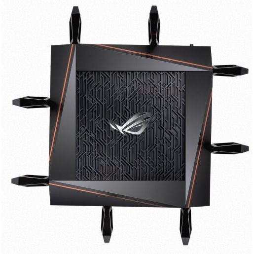 ASUS ROG Rapture GT-AXE11000 Tri-Band WiFi 6E Gaming Router, quad-core CPU, PS5 compatible, 2.5G port, mesh wifi system ASUS ROG Rapture GT-AXE11000 Tri-Band WiFi 6E Gaming Router, quad-core CPU, PS5 compatible, 2.5G port, mesh wifi system