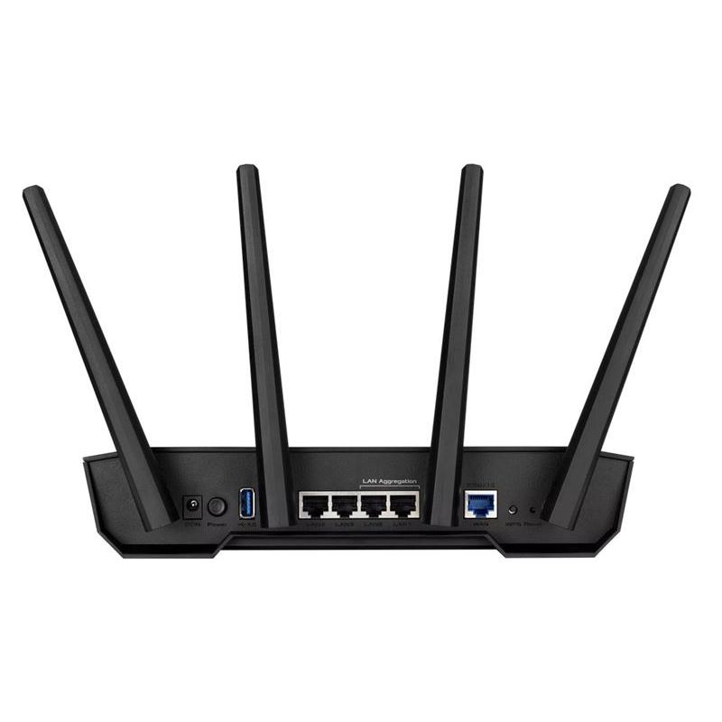 ASUS TUF GAMING AX3000 V2 Dual Band WiFi 6 Gaming Router with Mobile Game Mode, 2.5Gbps