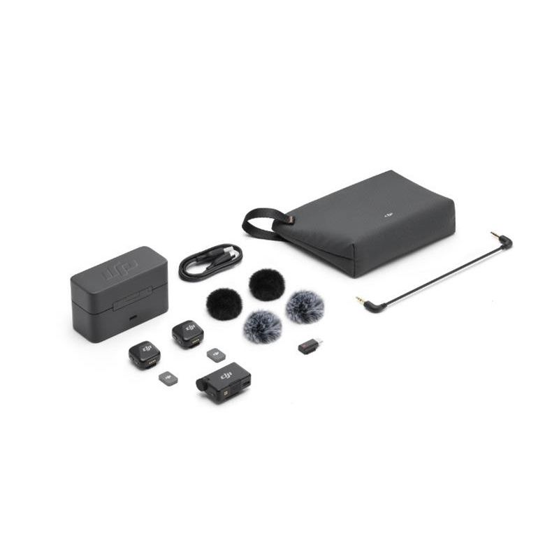 DJI Mic Mini (2 TX + 1 RX + Charging Case) DJI Mic Mini (2 TX + 1 RX + Charging Case)