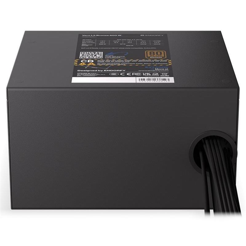 ENDORFY zdroj VERO L5 Bronze 500 W / ATX / 120mm / 80 Plus BRONZE ENDORFY zdroj VERO L5 Bronze 500 W / ATX / 120mm / 80 Plus BRONZE