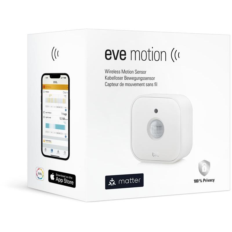 Eve Motion (Matter - compatible w Apple, Google & SmartThings) *rozbalené* Eve Motion (Matter - compatible w Apple, Google & SmartThings) *rozbalené*