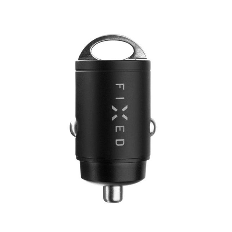 FIXED Autonabíjačka s 2x USB-C výstupom, PD30W - černá FIXED Autonabíjačka s 2x USB-C výstupom, PD30W - černá