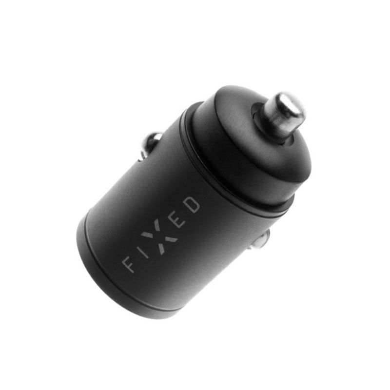 FIXED Autonabíjačka s 2x USB-C výstupom, PD30W - černá FIXED Autonabíjačka s 2x USB-C výstupom, PD30W - černá
