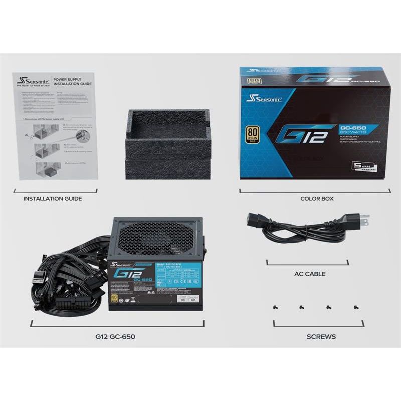 Seasonic G12 GC GOLD 650W Seasonic G12 GC GOLD 650W