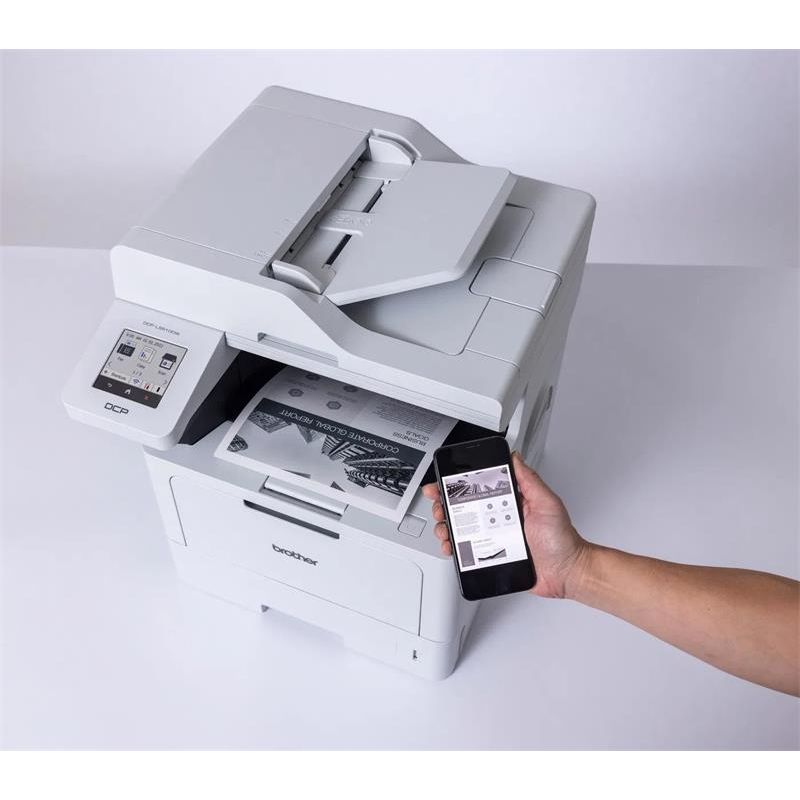Brother DCP-L5510DW, A4 laser MFP, print/scan/copy, 48 strán/min, 1200x1200, duplex, USB 2.0, LAN, Wifi Brother DCP-L5510DW, A4 laser MFP, print/scan/copy, 48 strán/min, 1200x1200, duplex, USB 2.0, LAN, Wifi