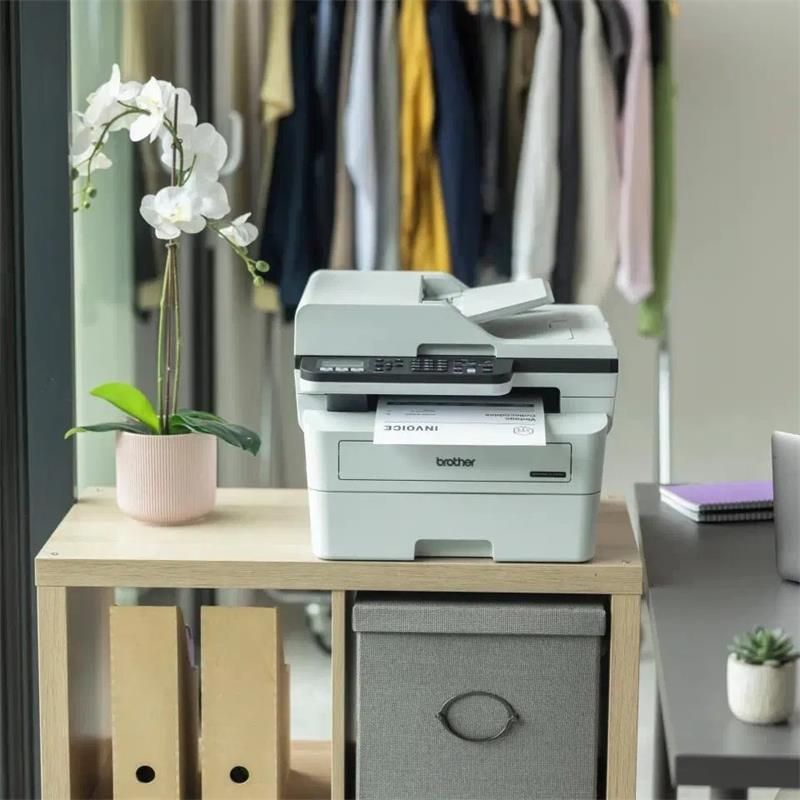 Brother MFC-B7810DW, A4 laser MFP, print/scan/copy, 34 strán/min, 1200x1200, duplex, USB 2.0, LAN, Wifi Brother MFC-B7810DW, A4 laser MFP, print/scan/copy, 34 strán/min, 1200x1200, duplex, USB 2.0, LAN, Wifi