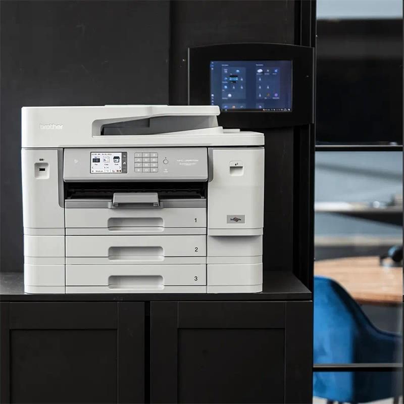 Brother MFC-J6957DW, A3(A4) Inkjet MFP, print/scan/copy/fax, 30 strán/min, 4800x1200, duplex, USB 2.0, LAN, WiFi, NFC Brother MFC-J6957DW, A3(A4) Inkjet MFP, print/scan/copy/fax, 30 strán/min, 4800x1200, duplex, USB 2.0, LAN, WiFi, NFC