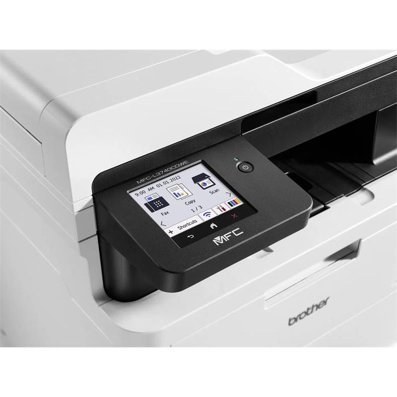 Brother MFC-L3740CDW, A4 laser color MFP, print/scan/copy/fax, 18 strán/min, 600x600, duplex, USB 2.0, LAN, WiFi