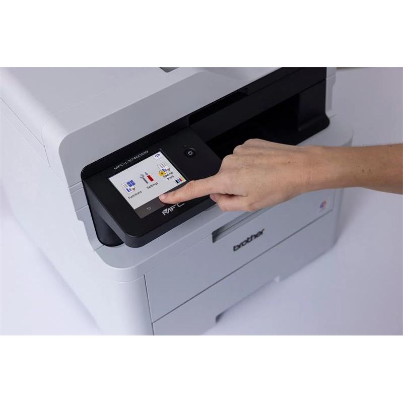 Brother MFC-L3740CDW, A4 laser color MFP, print/scan/copy/fax, 18 strán/min, 600x600, duplex, USB 2.0, LAN, WiFi
