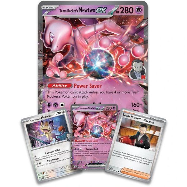 Kartová hra Pokémon TCG: Team Rocket's Mewtwo ex Box (Pokémon) Kartová hra Pokémon TCG: Team Rocket's Mewtwo ex Box (Pokémon)
