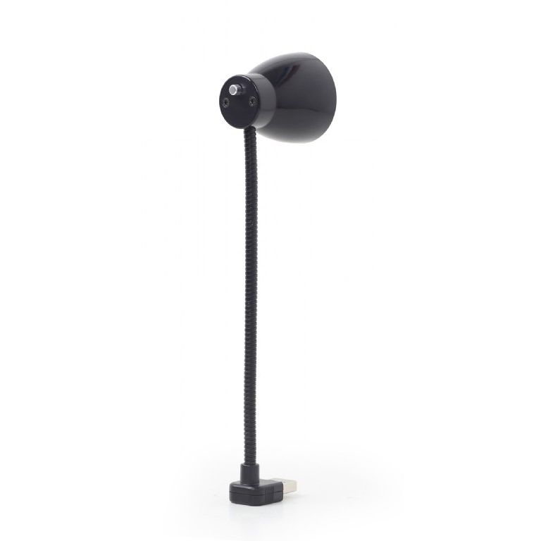 USB lampička k notebooku GEMBIRD NL-02, flexibilný, černá USB lampička k notebooku GEMBIRD NL-02, flexibilný, černá