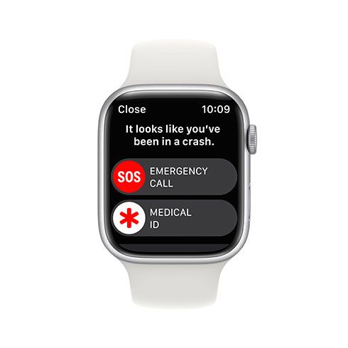Apple Watch Series 8 GPS 45 mm pouzdro ze stříbrného hliníku *Použitý s DPH – Třída C* Apple Watch Series 8 GPS 45 mm pouzdro ze stříbrného hliníku *Použitý s DPH – Třída C*