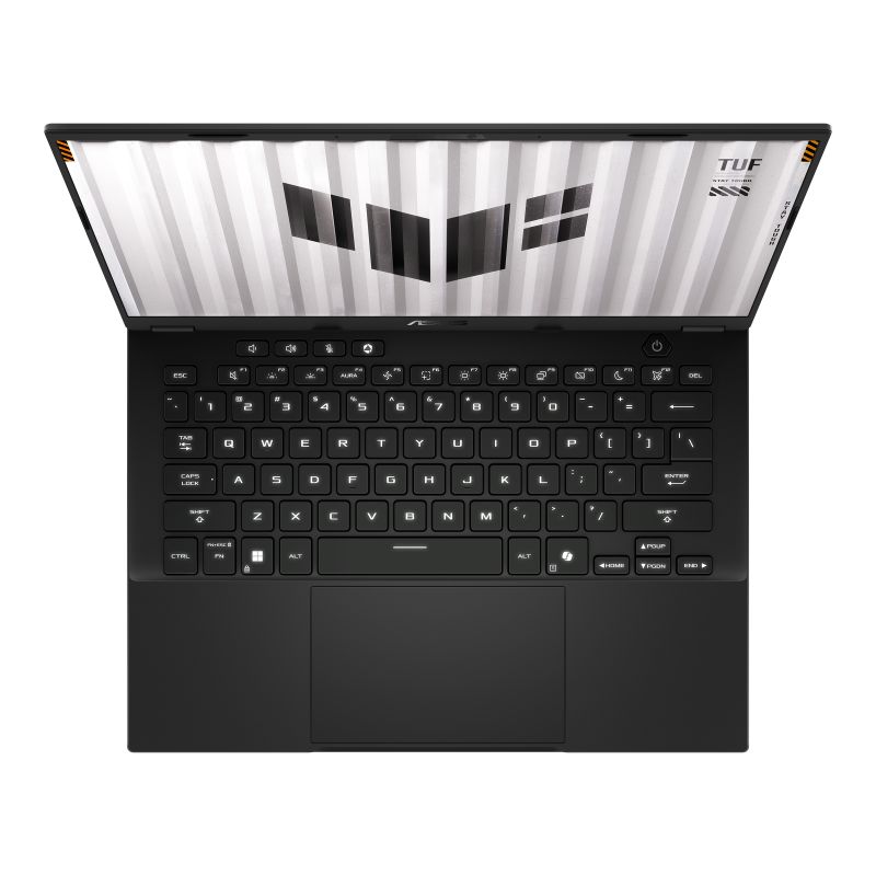 ASUS TUF Gaming A14/RYZEN AI 7 350/32GB/1TB SSD/RTX 5050/14" 2.5K/Win11Pro/Jaeger Gray ASUS TUF Gaming A14/RYZEN AI 7 350/32GB/1TB SSD/RTX 5050/14" 2.5K/Win11Pro/Jaeger Gray