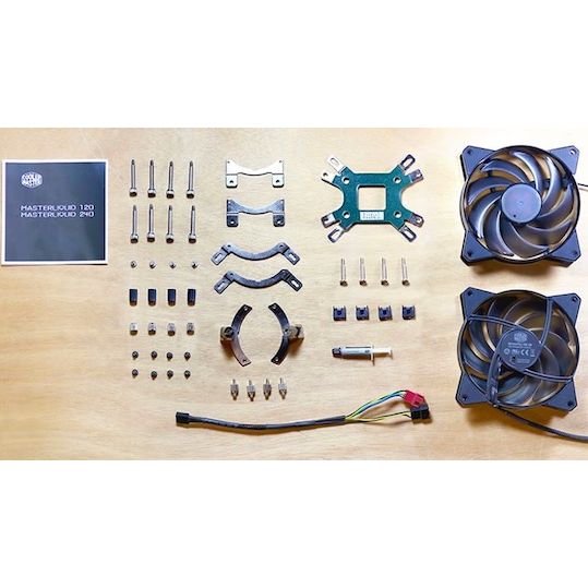 COOLER MASTER Liquid cooler CPU MasterLiquid Lite 240, univ. socket, LGA1851, AM5 COOLER MASTER Liquid cooler CPU MasterLiquid Lite 240, univ. socket, LGA1851, AM5