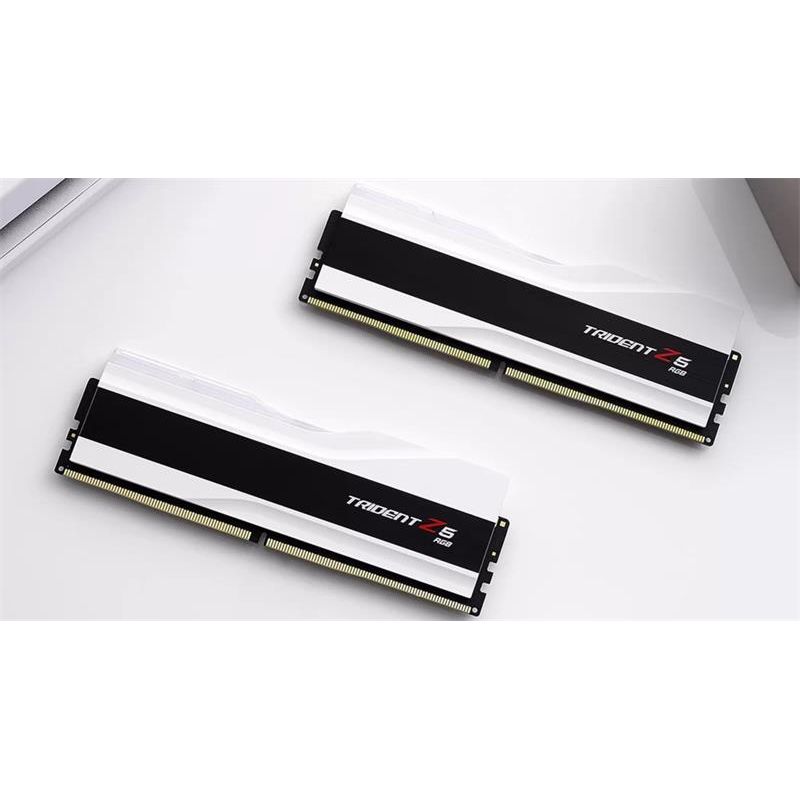 G.SKILL 48 GB kit DDR5 8000 CL40 Trident Z5 RGB white G.SKILL 48 GB kit DDR5 8000 CL40 Trident Z5 RGB white
