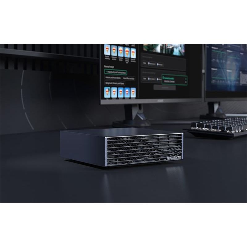 GIGABYTE PersonalAI Supercomputer, nVidia GB10, 128GB DDR5, 4TB SSD NVME.M.2 gen 4.0, NVIDIA DGX OS GIGABYTE PersonalAI Supercomputer, nVidia GB10, 128GB DDR5, 4TB SSD NVME.M.2 gen 4.0, NVIDIA DGX OS